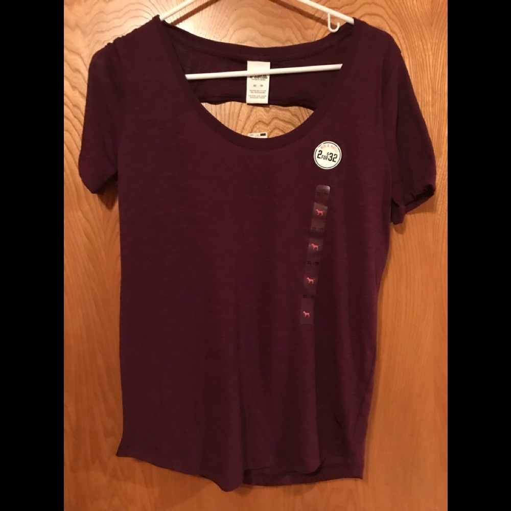 PINK cut out tee